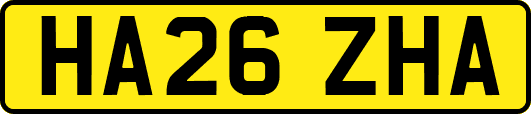HA26ZHA