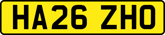 HA26ZHO