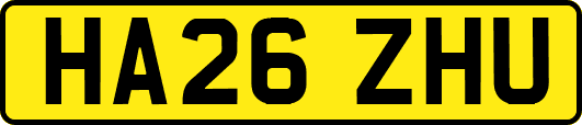 HA26ZHU