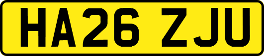 HA26ZJU