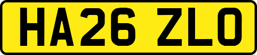 HA26ZLO