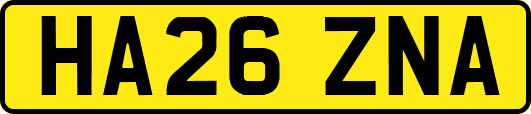 HA26ZNA