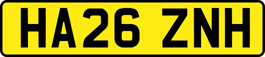HA26ZNH