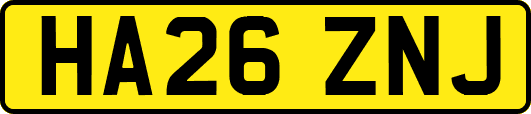 HA26ZNJ