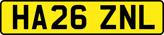HA26ZNL