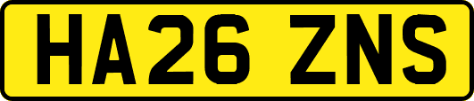 HA26ZNS