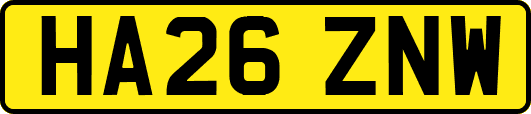 HA26ZNW
