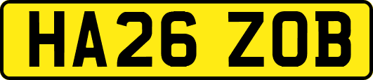 HA26ZOB