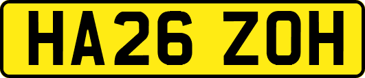 HA26ZOH