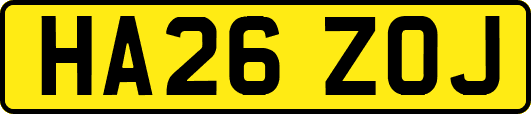 HA26ZOJ