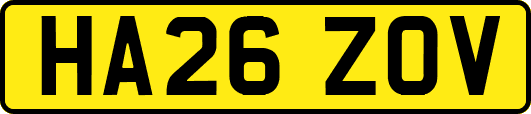 HA26ZOV
