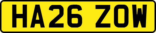 HA26ZOW