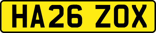 HA26ZOX