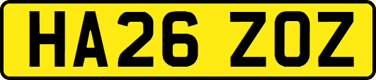 HA26ZOZ