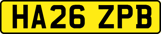 HA26ZPB