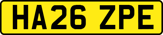 HA26ZPE
