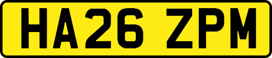 HA26ZPM