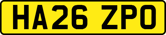 HA26ZPO