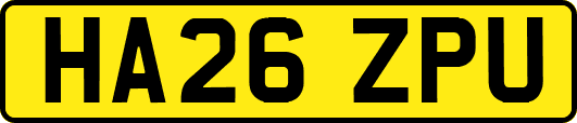 HA26ZPU