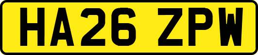 HA26ZPW