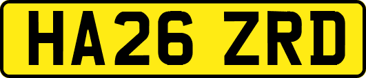 HA26ZRD