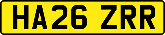 HA26ZRR