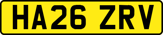 HA26ZRV