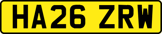 HA26ZRW