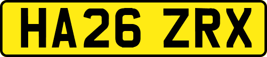 HA26ZRX
