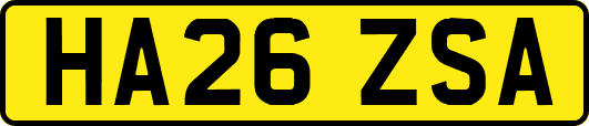 HA26ZSA