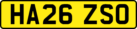HA26ZSO