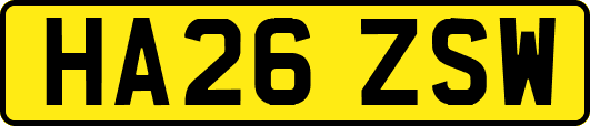 HA26ZSW