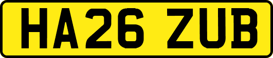 HA26ZUB
