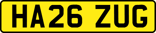HA26ZUG