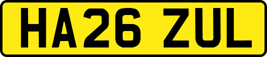 HA26ZUL