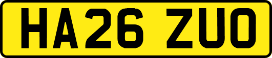 HA26ZUO