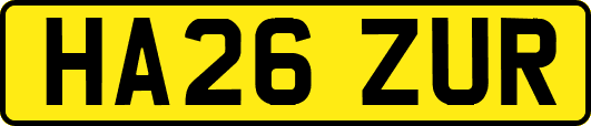 HA26ZUR