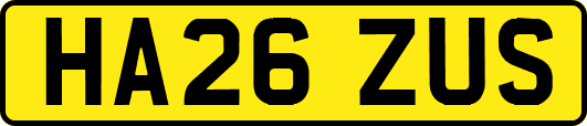 HA26ZUS