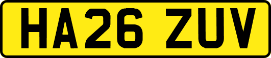 HA26ZUV
