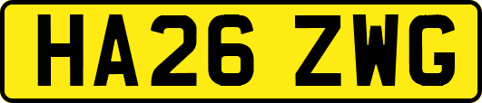 HA26ZWG