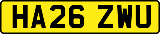 HA26ZWU