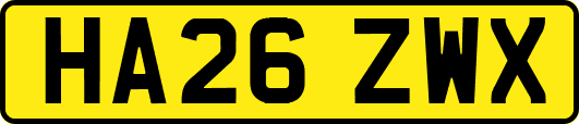 HA26ZWX