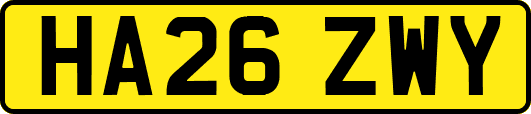 HA26ZWY