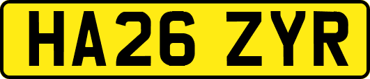 HA26ZYR