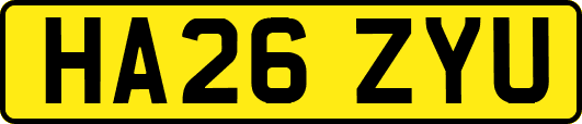 HA26ZYU
