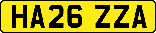 HA26ZZA