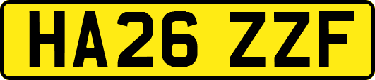HA26ZZF