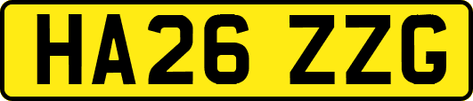 HA26ZZG