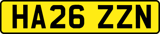 HA26ZZN