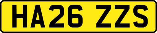 HA26ZZS